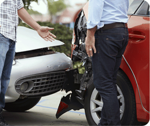 Juste après l’accident